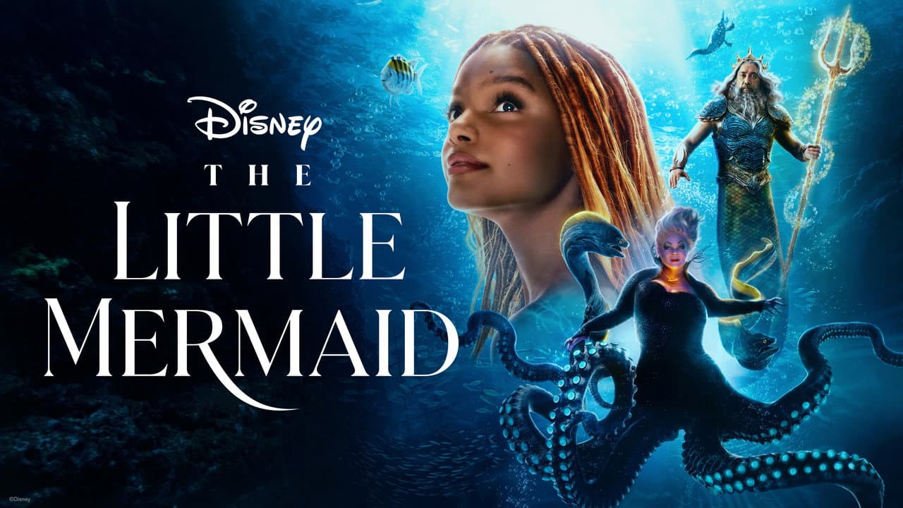 The Little Mermaid — backdrops with title 3