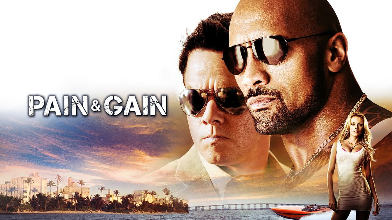 Pain & Gain — backdrops with title 3