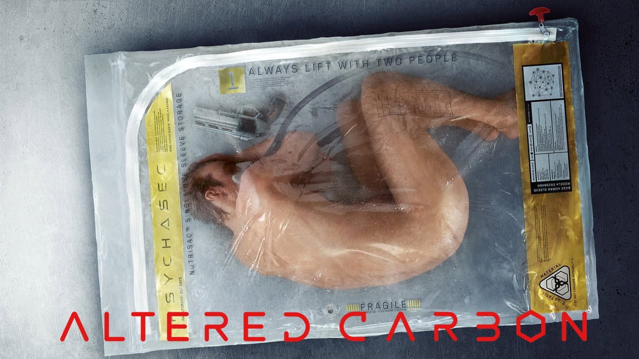 Altered Carbon — backdrops with title 3