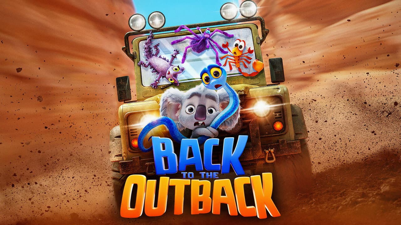 Back to the Outback — backdrops with title 1