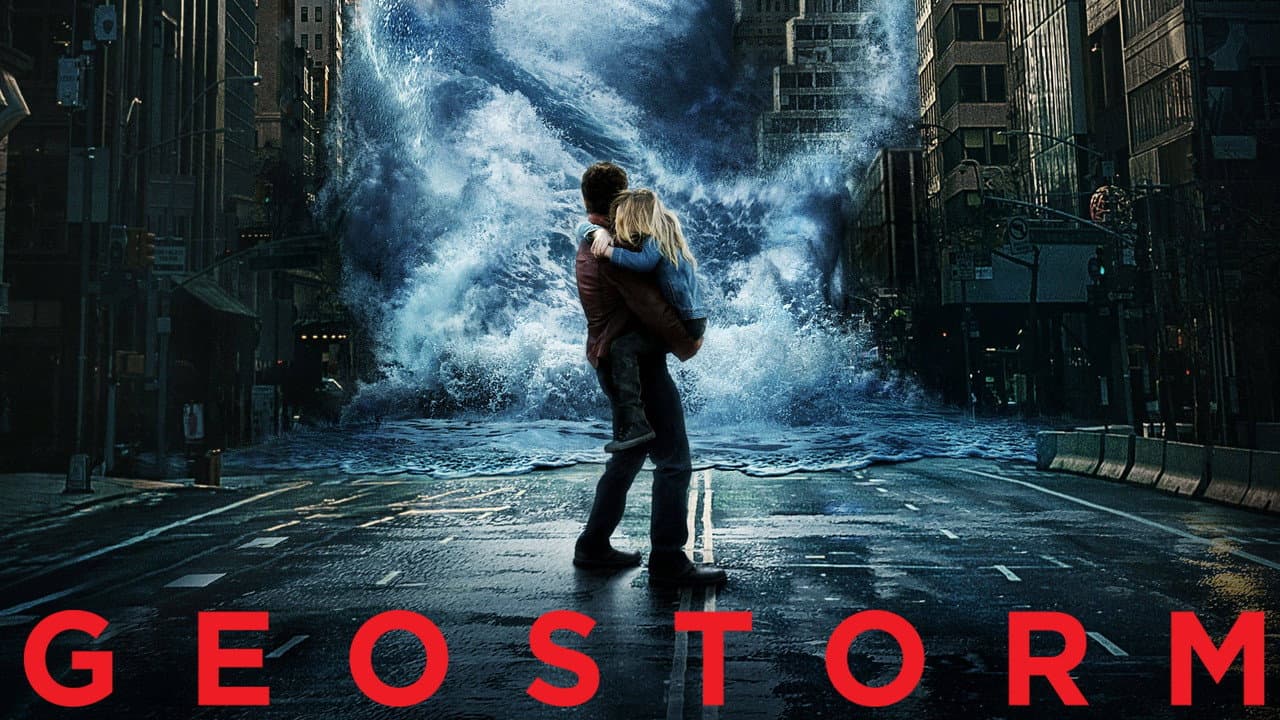 Geostorm — backdrops with title 4