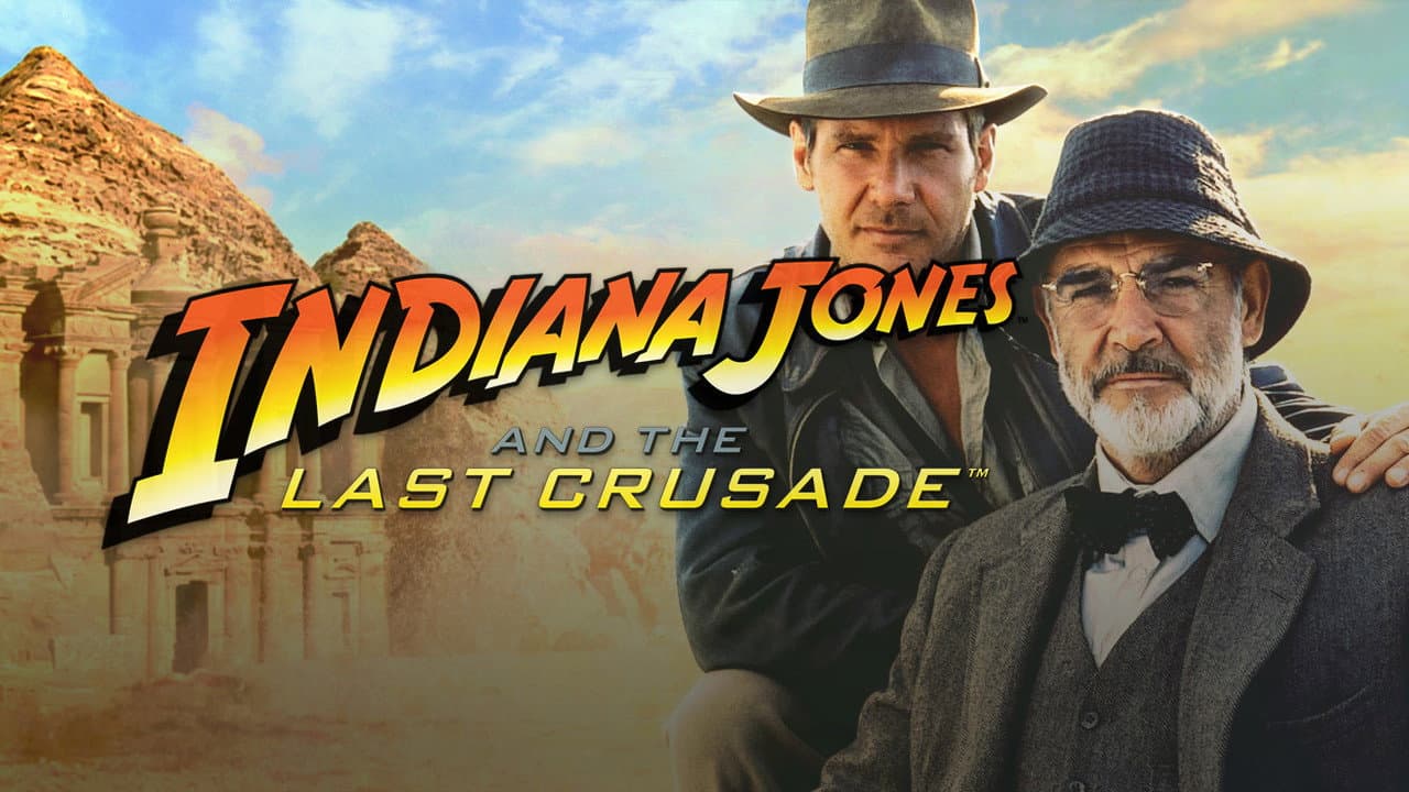 Indiana Jones and the Last Crusade — backdrops with title 1