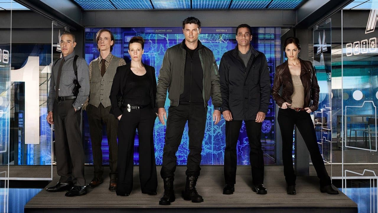 Almost Human — backdrops 1