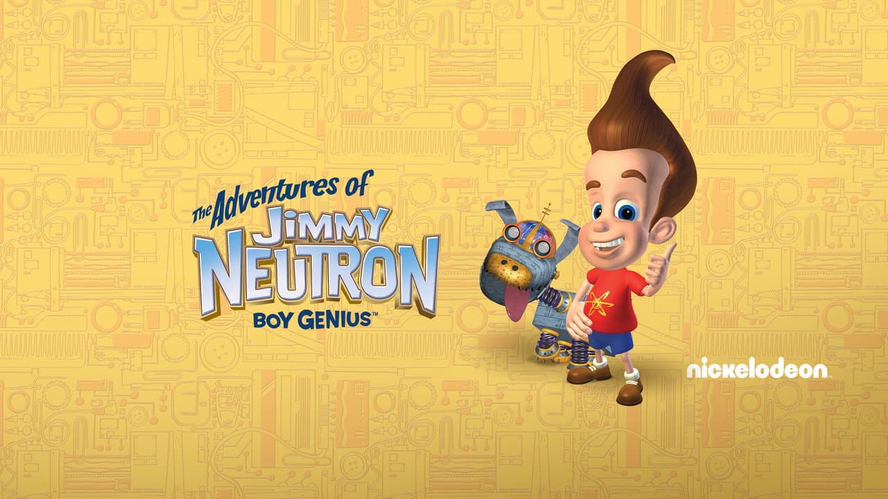 The Adventures of Jimmy Neutron: Boy Genius — backdrops with title 3