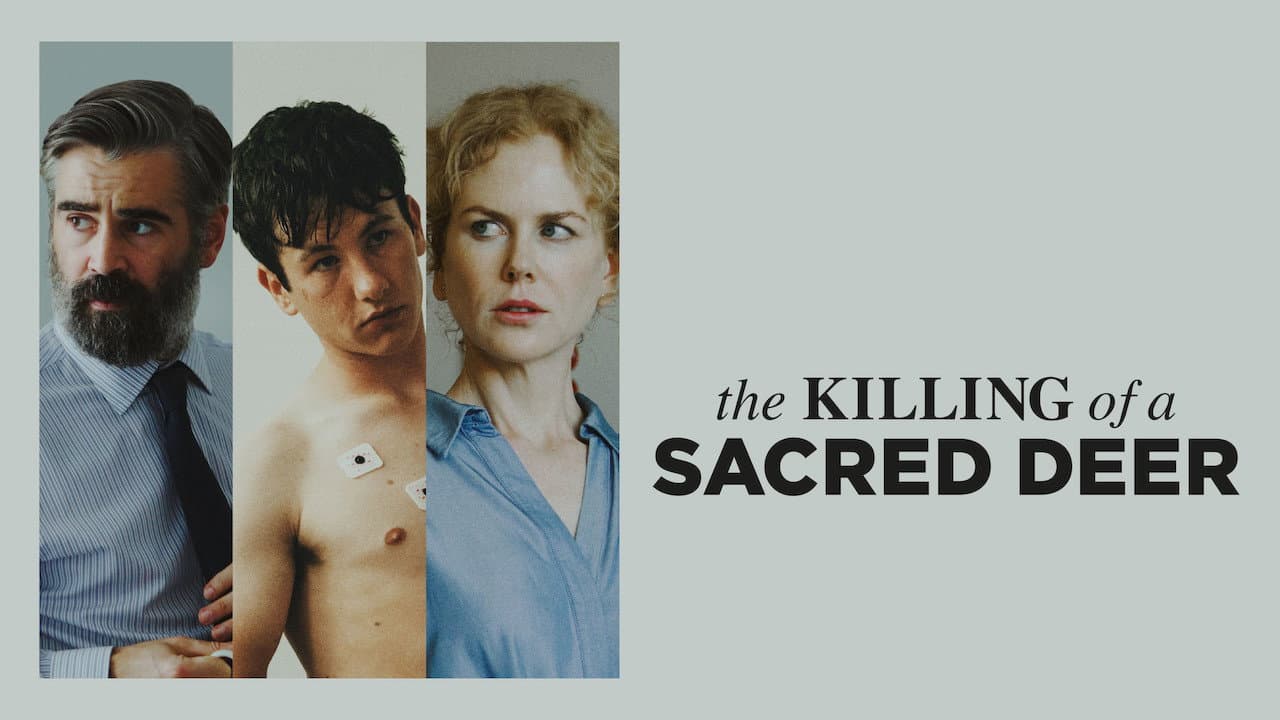The Killing of a Sacred Deer — backdrops with title 5