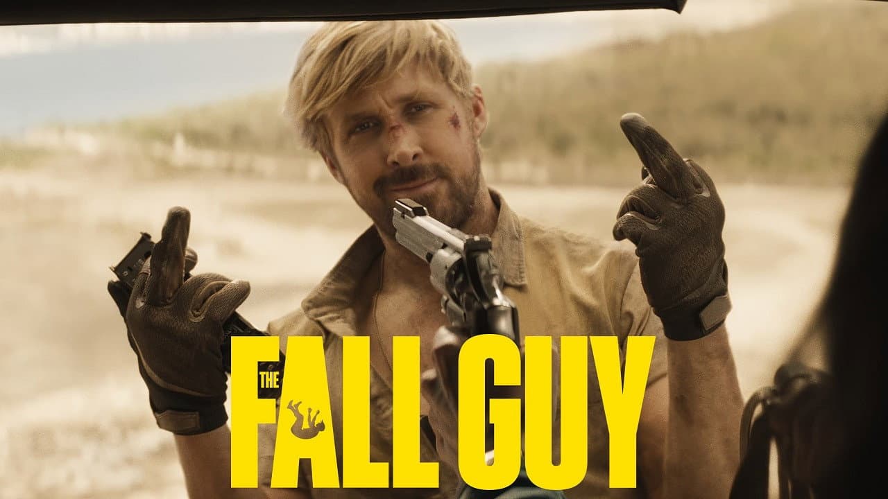 The Fall Guy — backdrops with title 7