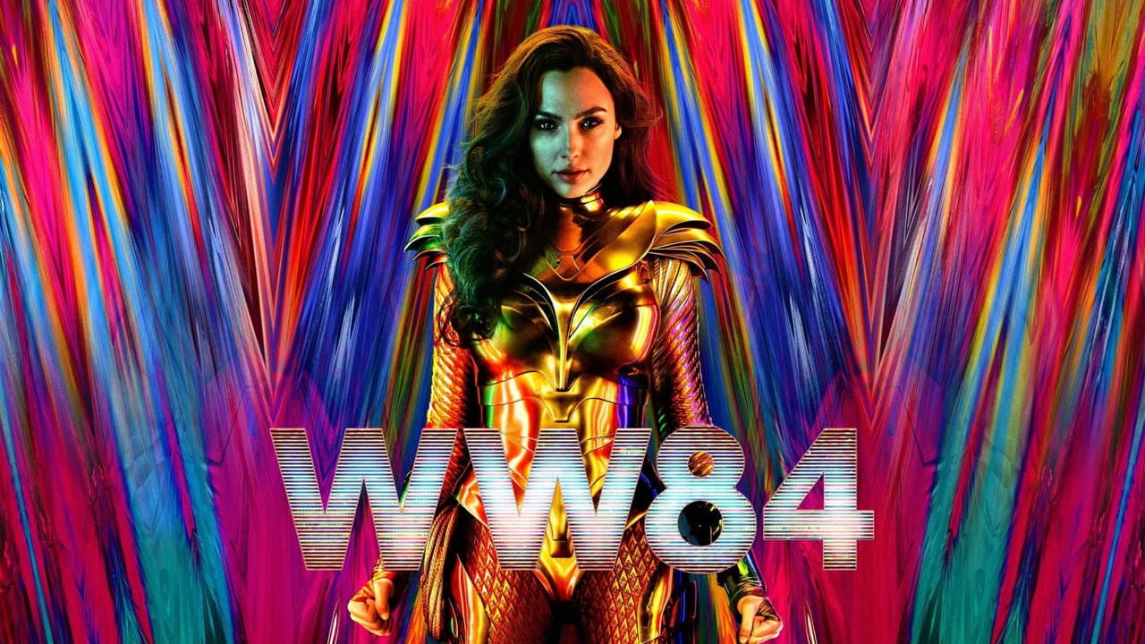 Wonder Woman 1984 — backdrops with title 6
