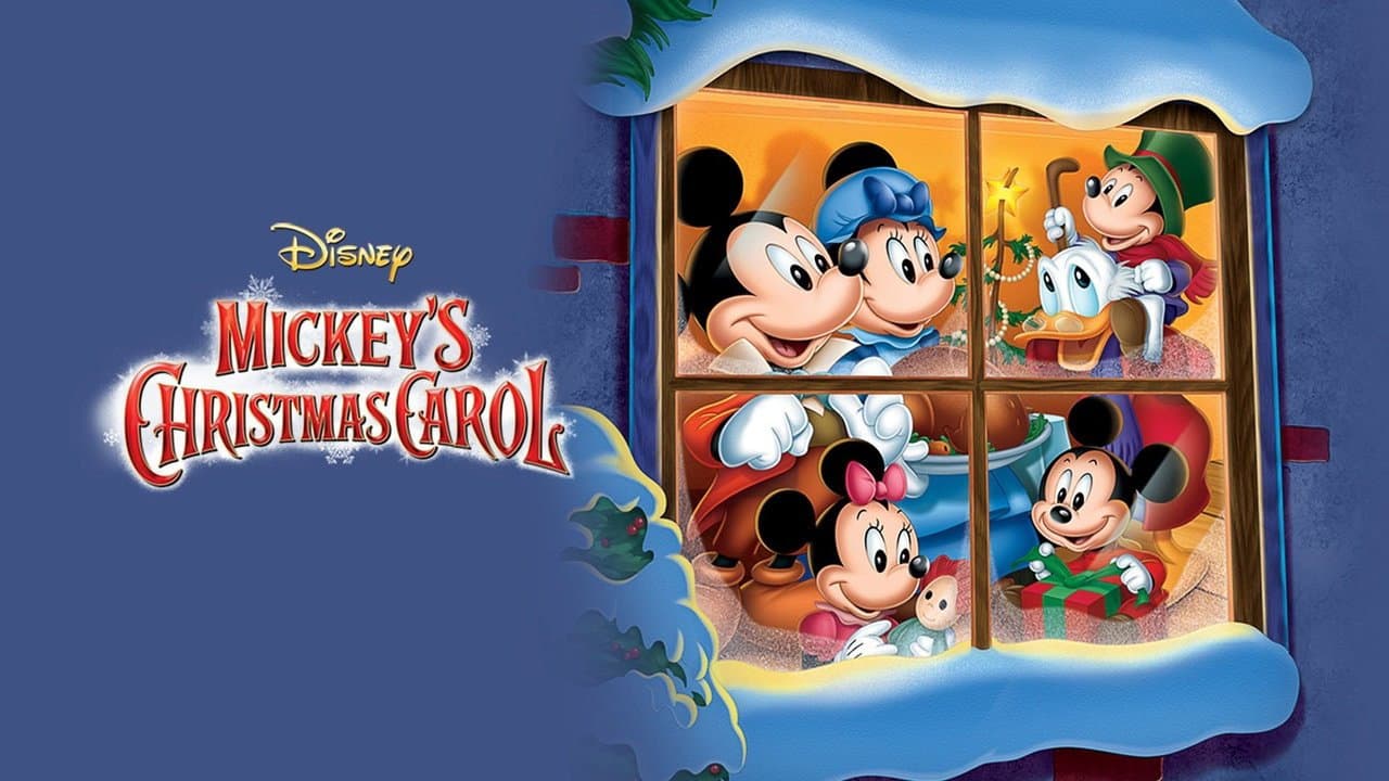 Mickey's Christmas Carol — backdrops with title 5