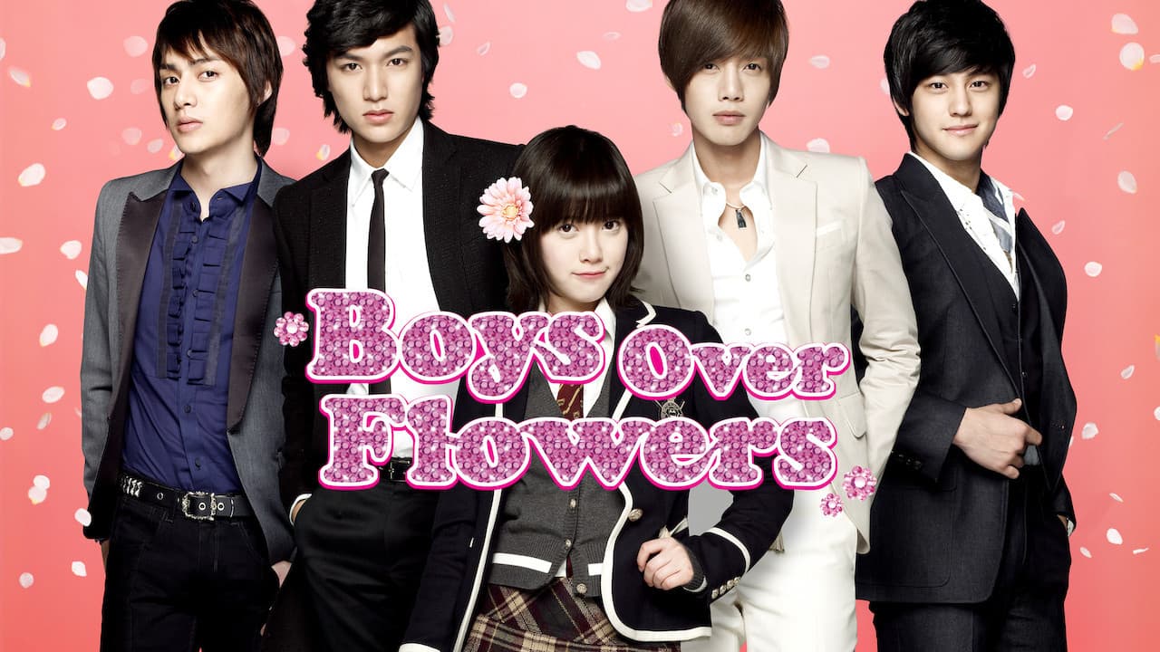 Boys Over Flowers — backdrops with title 3