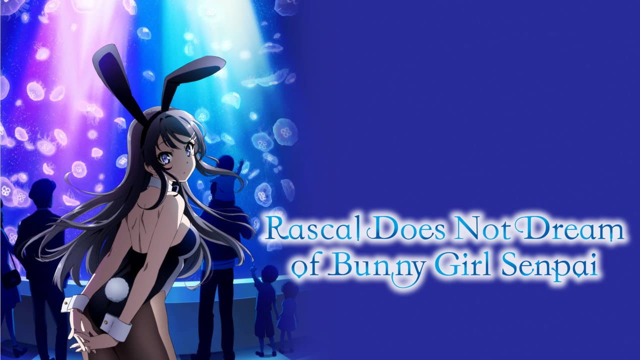 Rascal Does Not Dream of Bunny Girl Senpai — backdrops with title 1