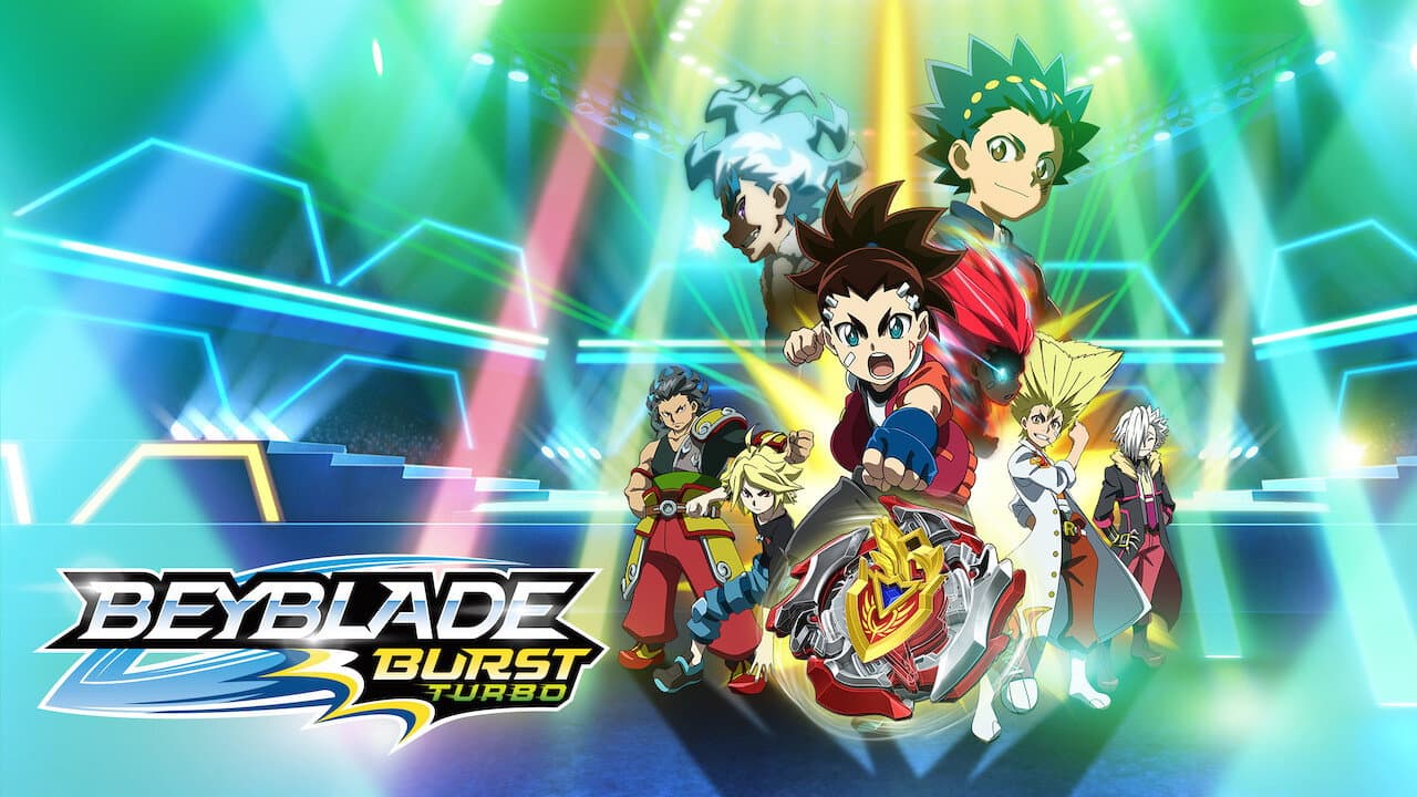 Beyblade Burst — backdrops with title 4
