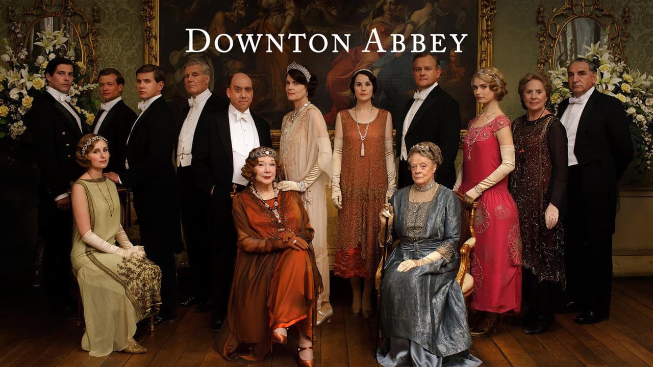 Downton Abbey — backdrops with title 5