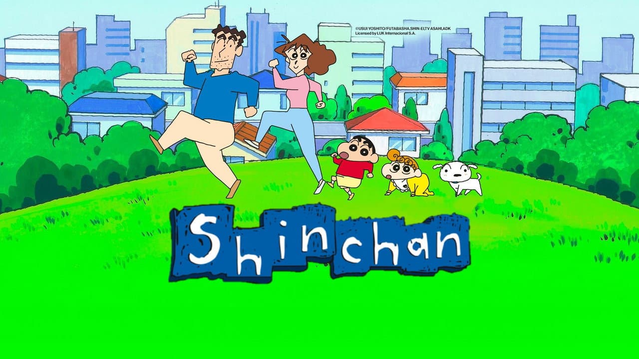 Shin Chan — backdrops with title 3