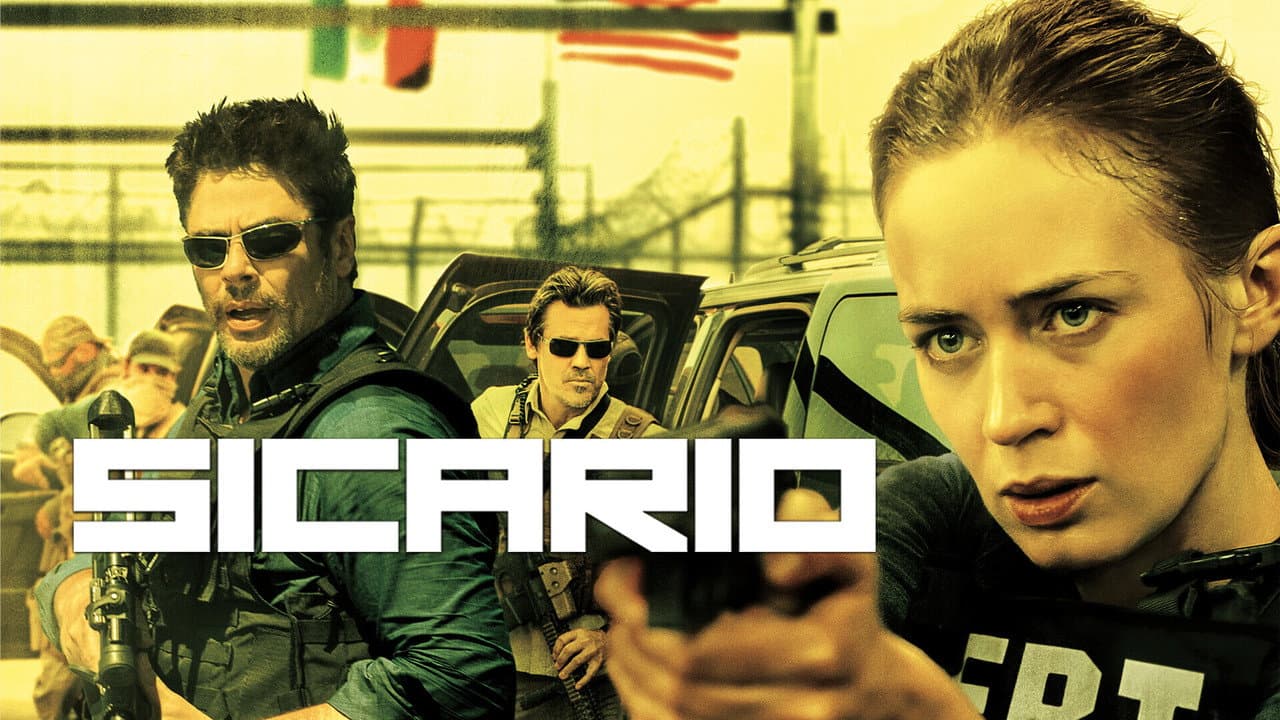 Sicario — backdrops with title 3