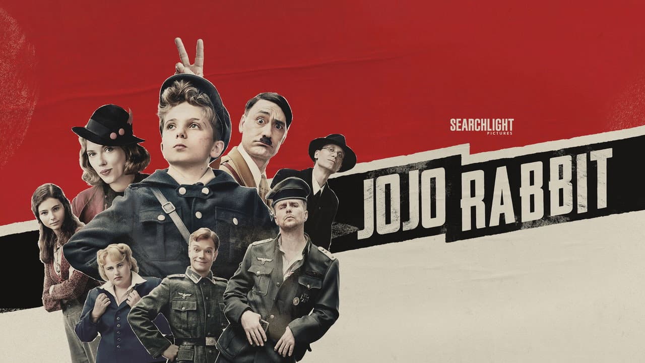 Jojo Rabbit — backdrops with title 5