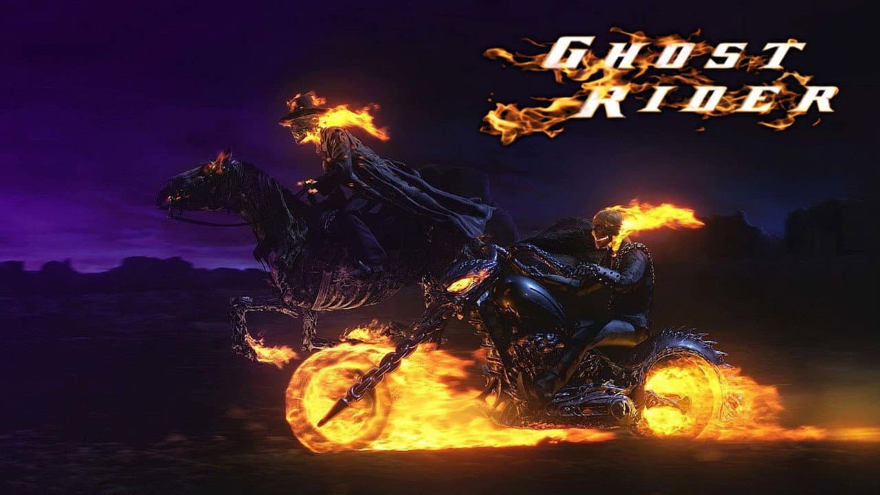 Ghost Rider — backdrops with title 2