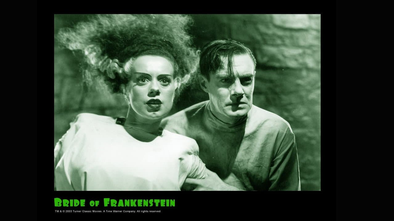 Bride of Frankenstein — backdrops with title 6
