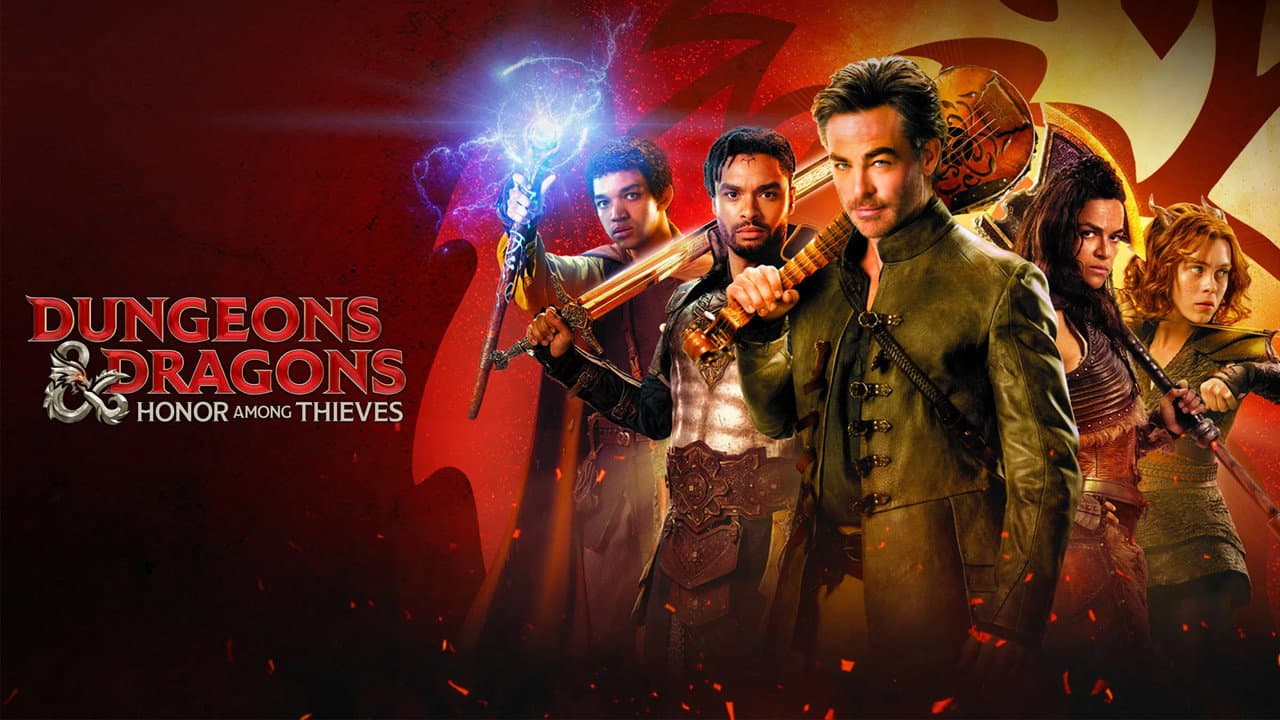 Dungeons & Dragons: Honor Among Thieves — backdrops with title 6