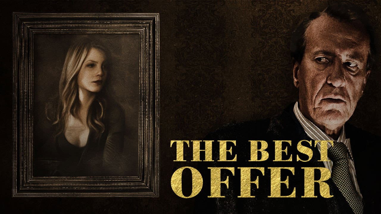 The Best Offer — backdrops with title 7