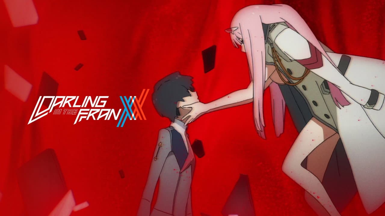 DARLING in the FRANXX — backdrops with title 4
