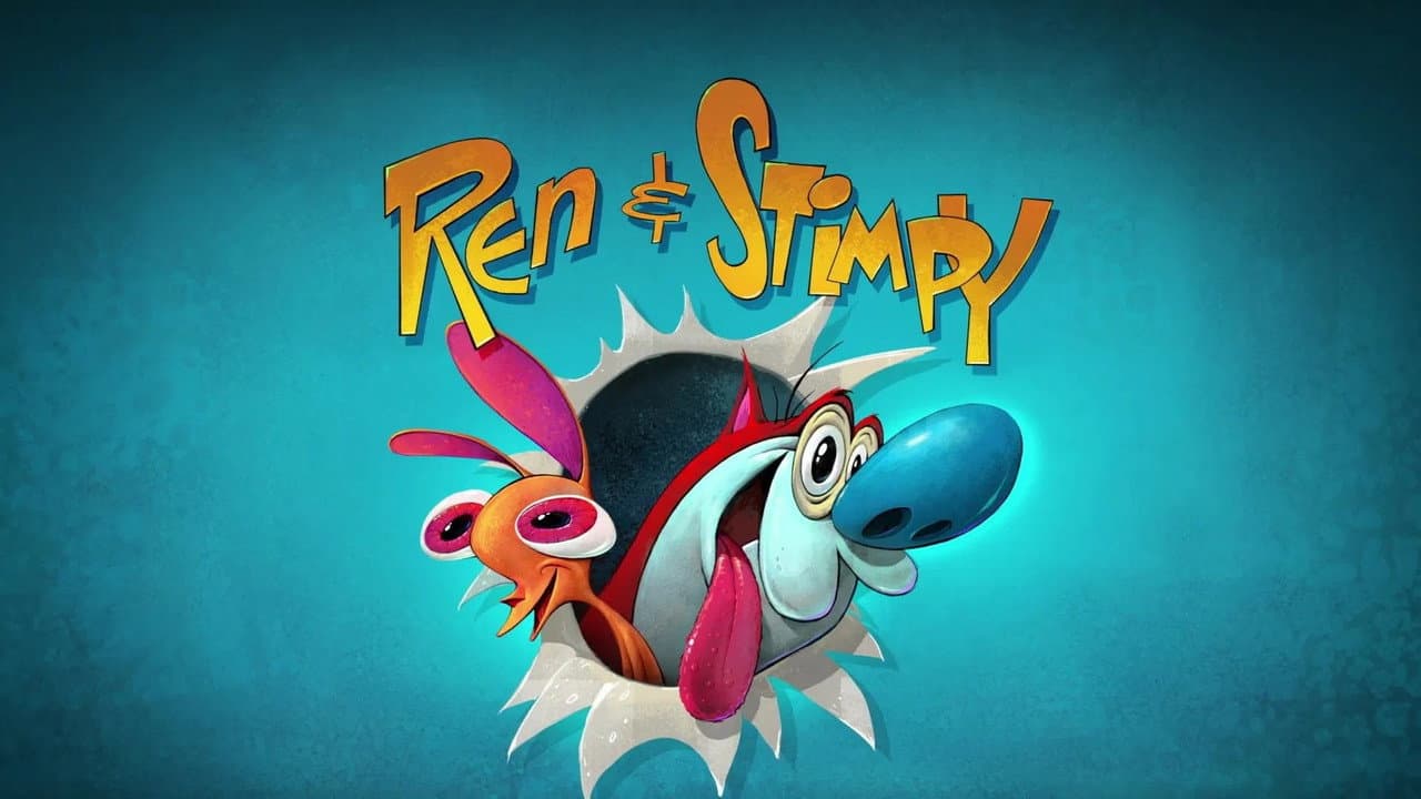 The Ren & Stimpy Show — backdrops with title 6