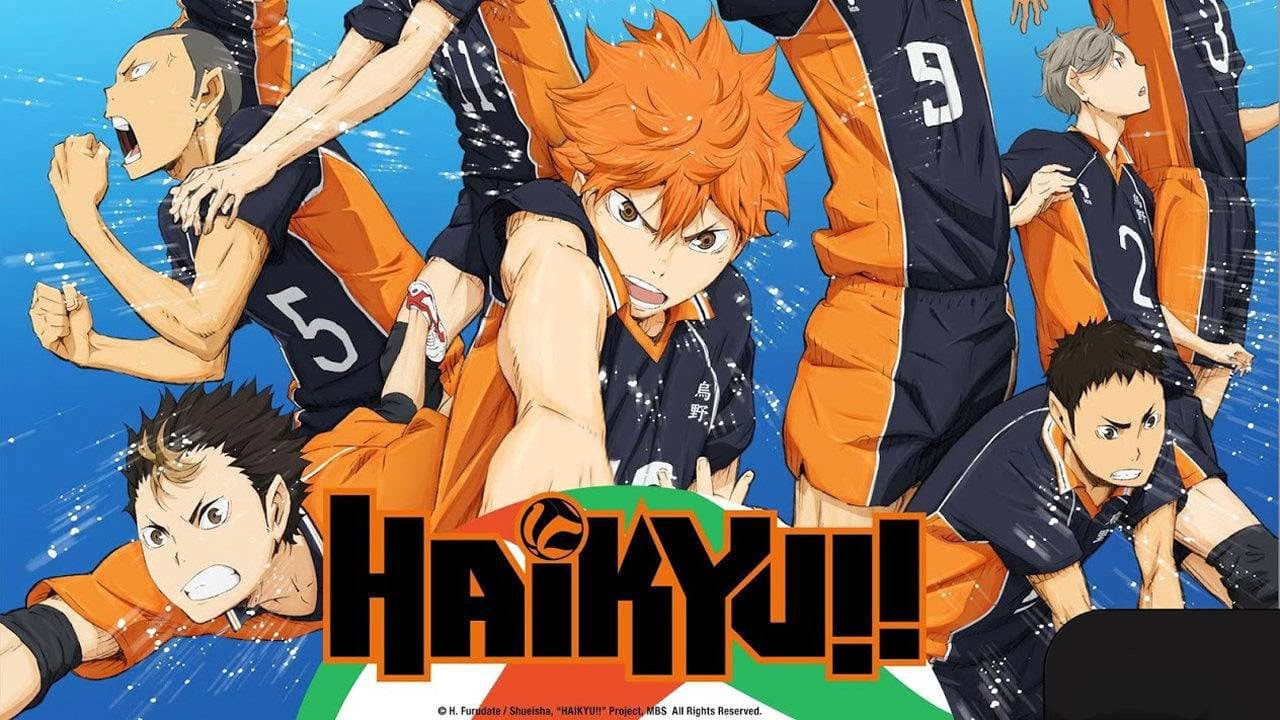 Haikyu!! — backdrops with title 3
