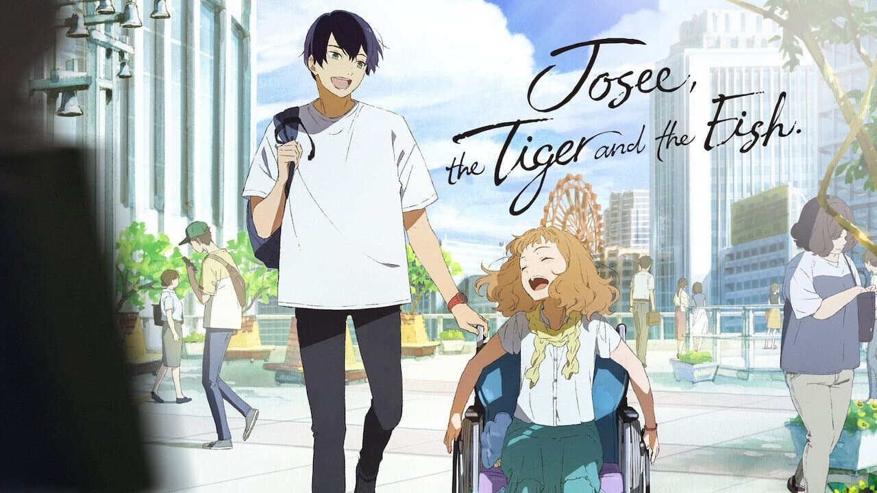 Josee, the Tiger and the Fish — backdrops with title 1