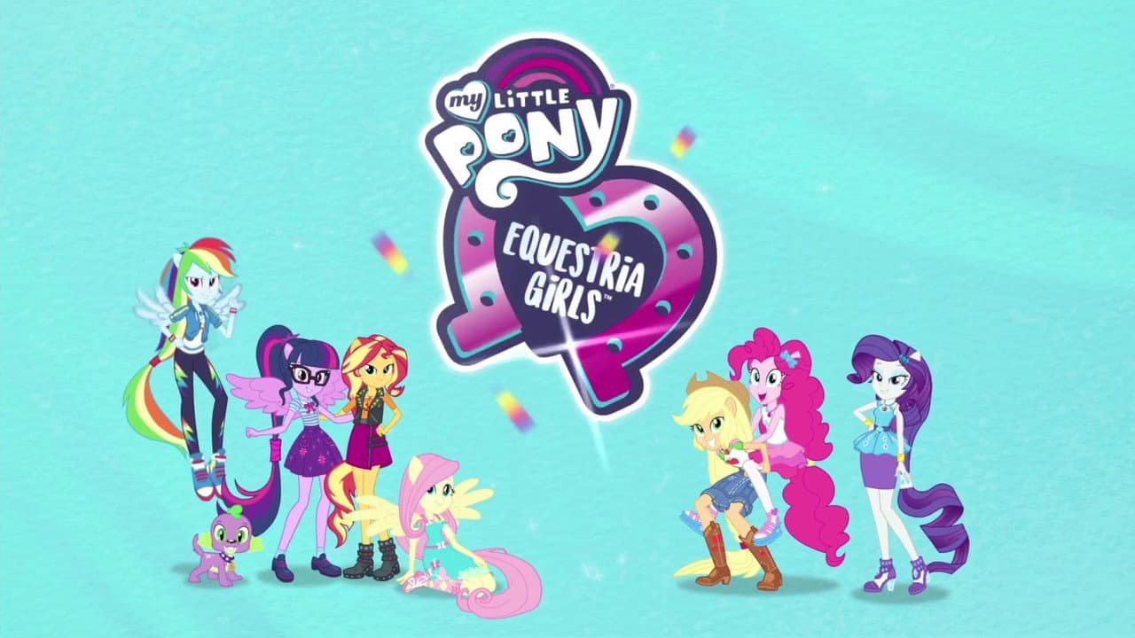 My Little Pony: Equestria Girls - Better Together — backdrops with title 1