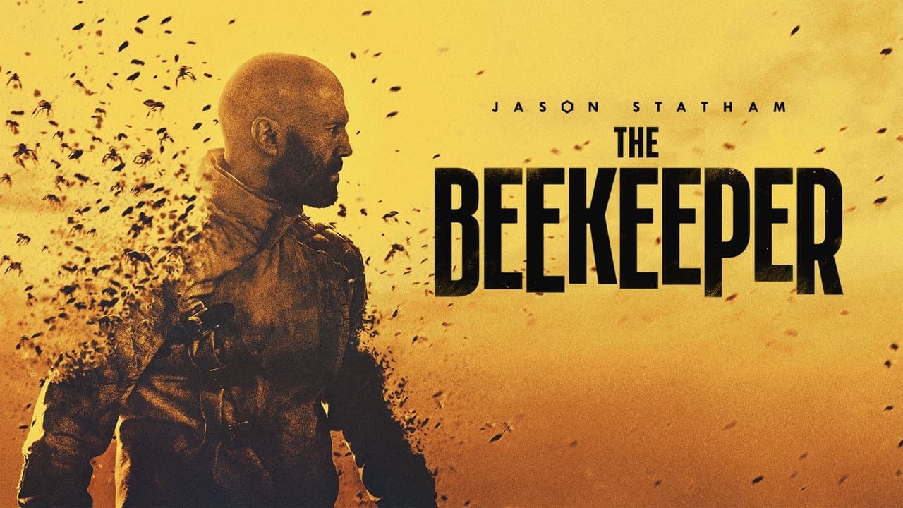 The Beekeeper — backdrops with title 2