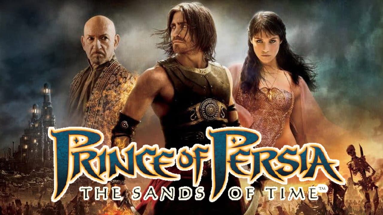 Prince of Persia: The Sands of Time — backdrops with title 3