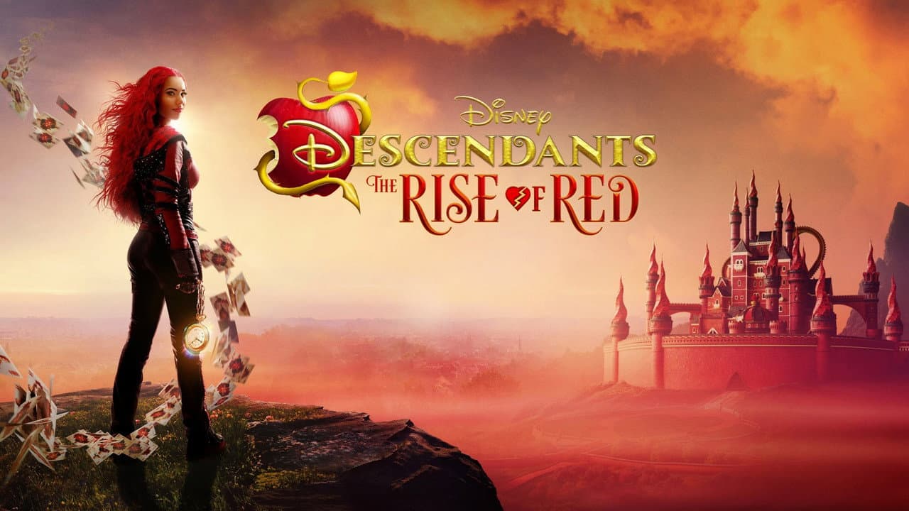 Descendants: The Rise of Red — backdrops with title 3
