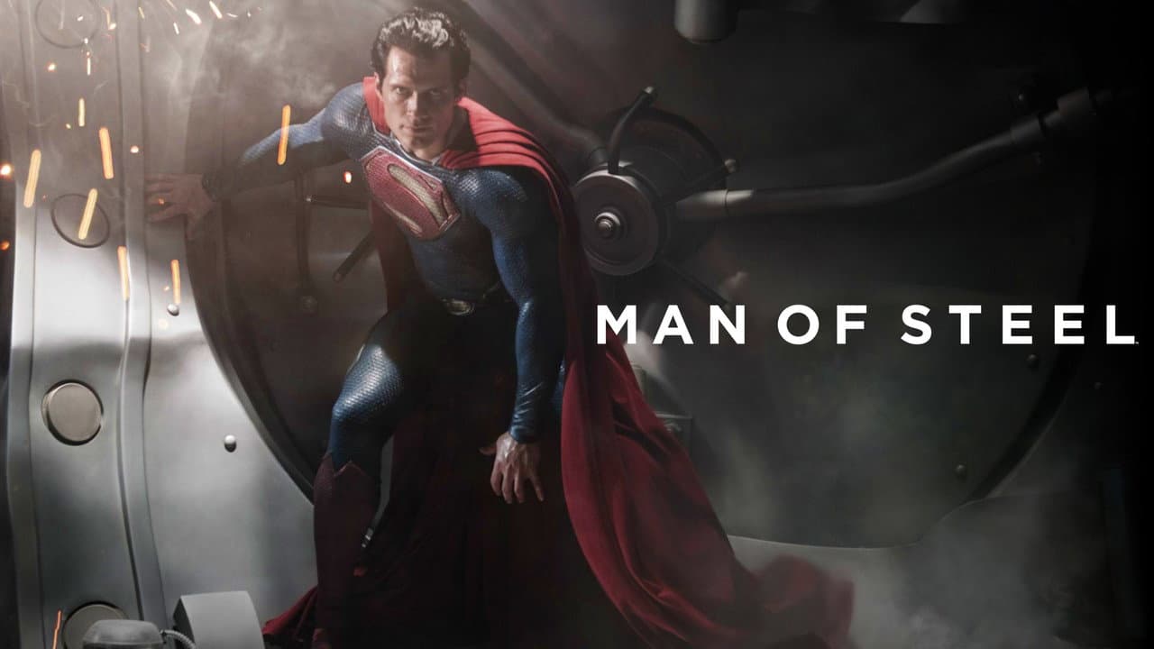 Man of Steel — backdrops with title 7