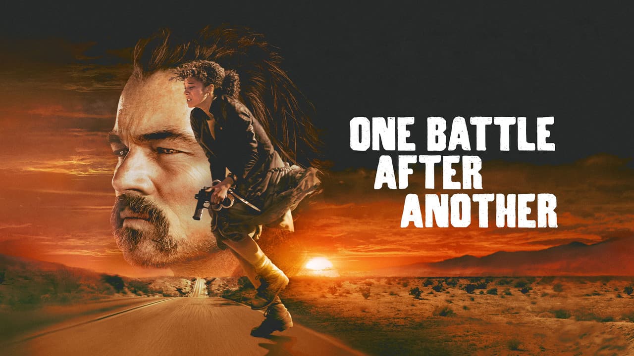 One Battle After Another — backdrops with title 4