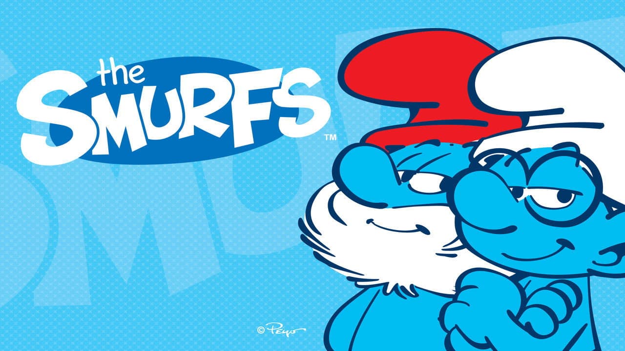 The Smurfs — backdrops with title 7