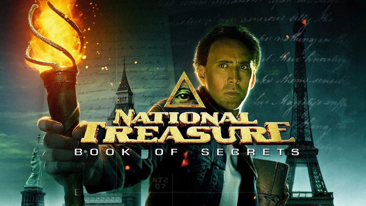 National Treasure: Book of Secrets — backdrops with title 7