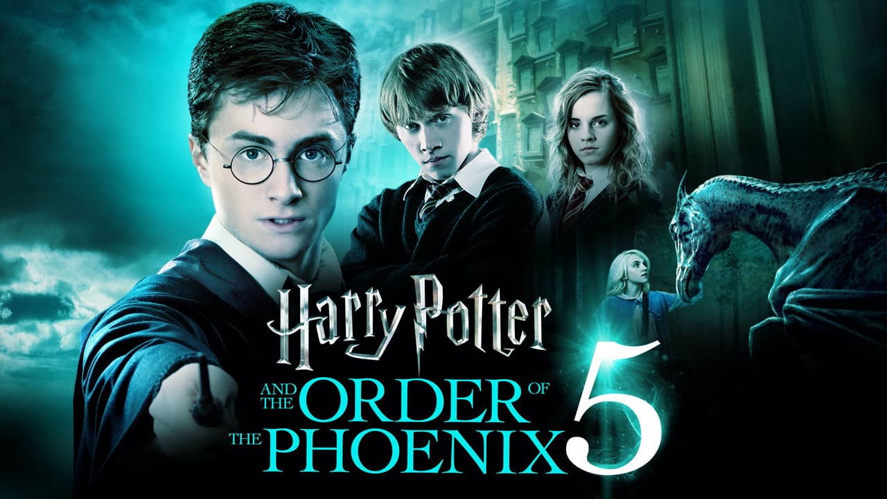Harry Potter and the Order of the Phoenix — backdrops with title 4
