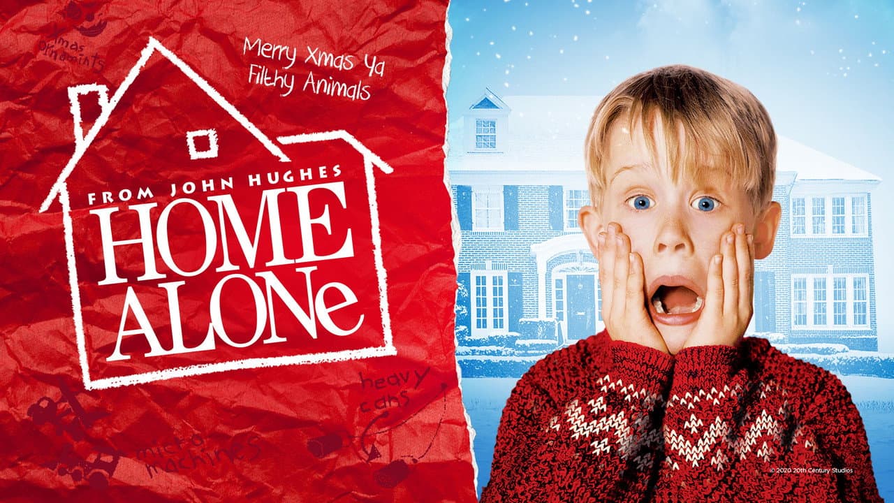 Home Alone — backdrops with title 5