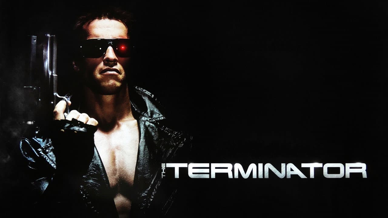 The Terminator — backdrops with title 2