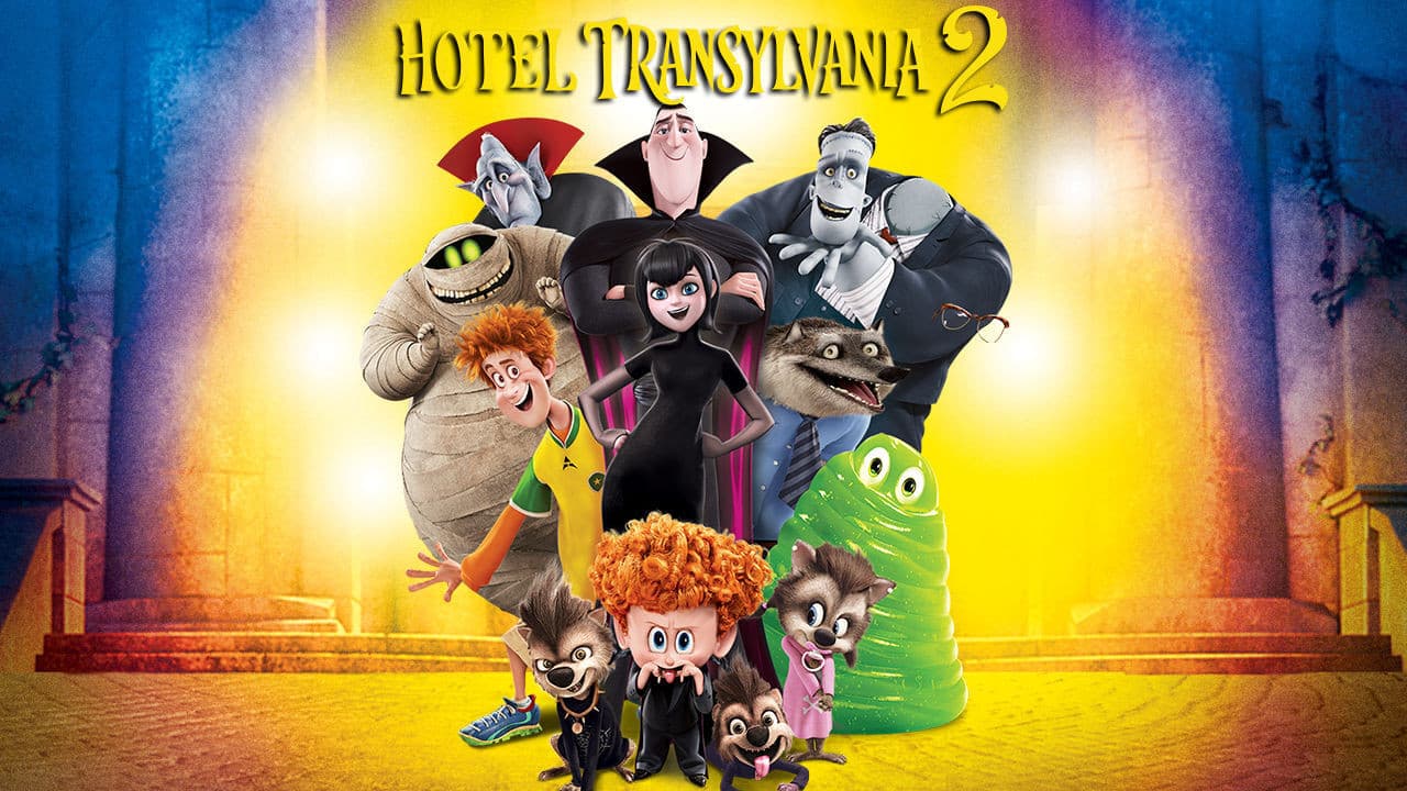 Hotel Transylvania 2 — backdrops with title 2