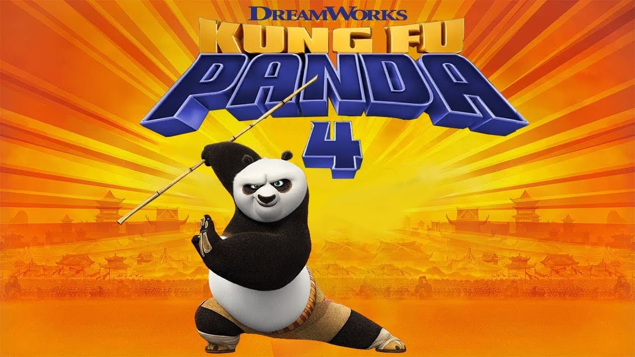 Kung Fu Panda 4 — backdrops with title 5