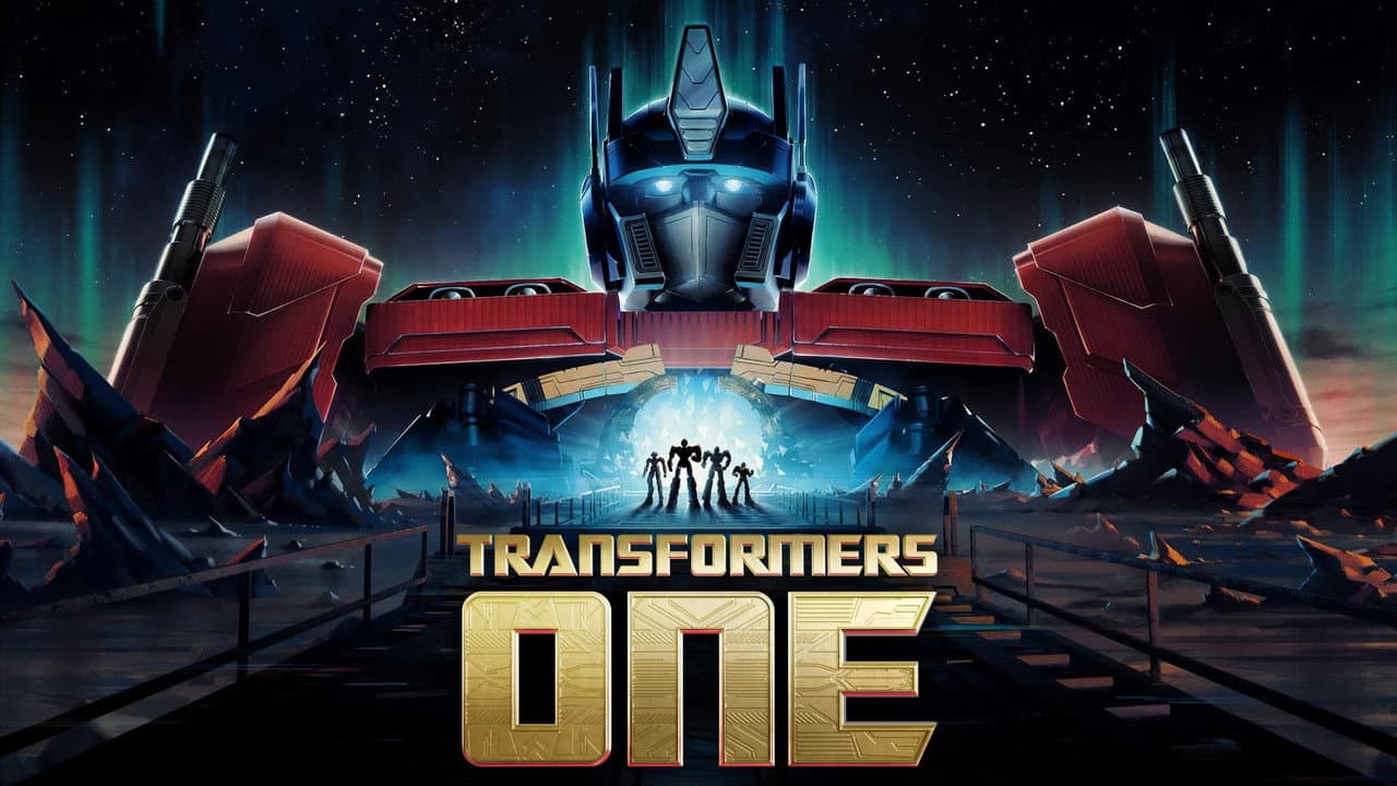 Transformers One — backdrops with title 2