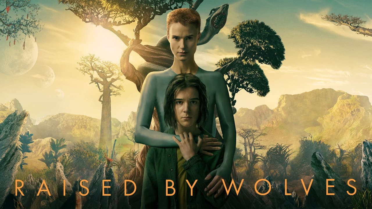 Raised by Wolves — backdrops with title 6