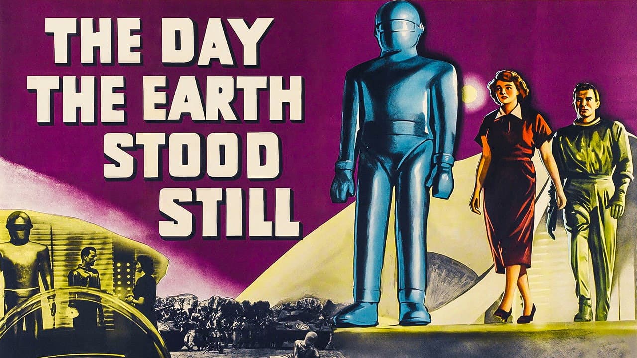 The Day the Earth Stood Still — backdrops with title 5