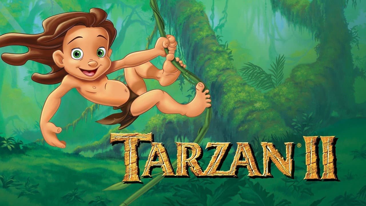 Tarzan II — backdrops with title 1