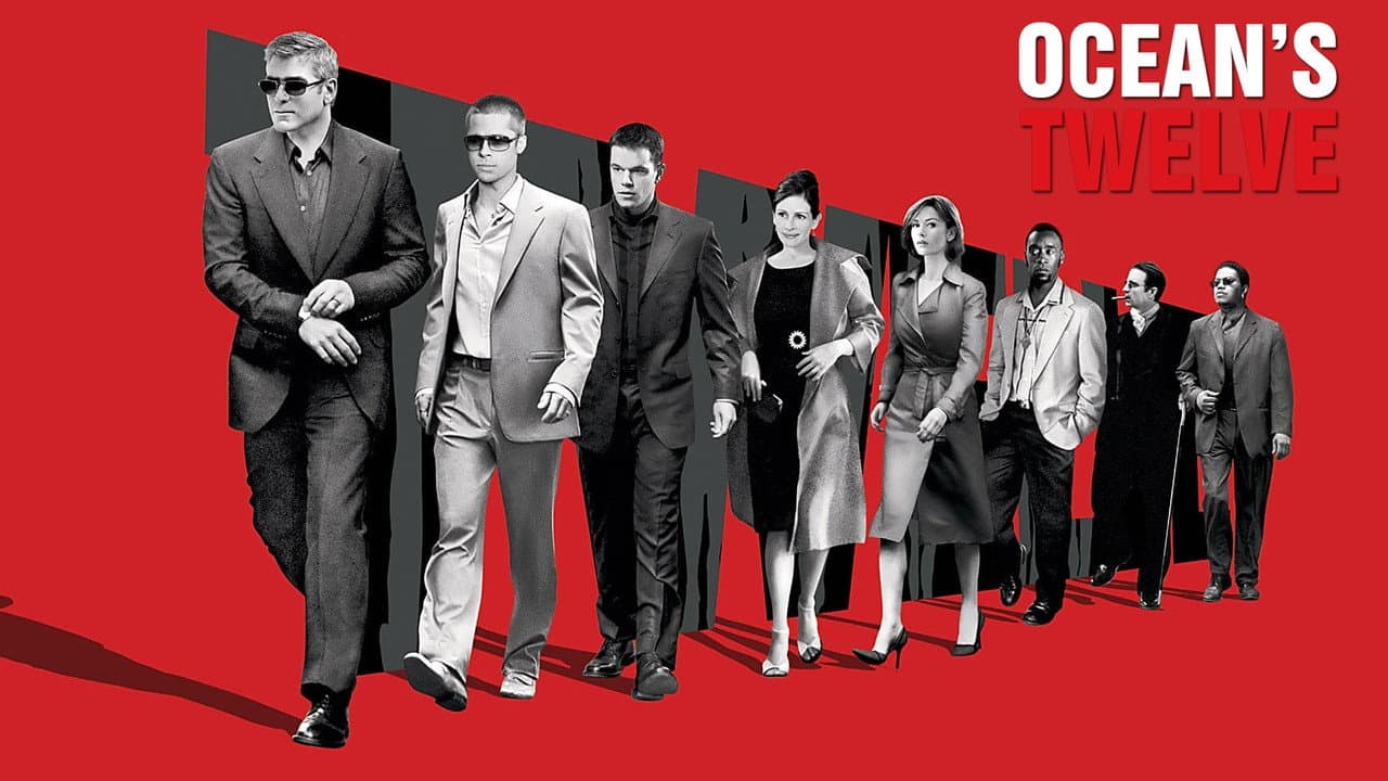 Ocean's Twelve — backdrops with title 8