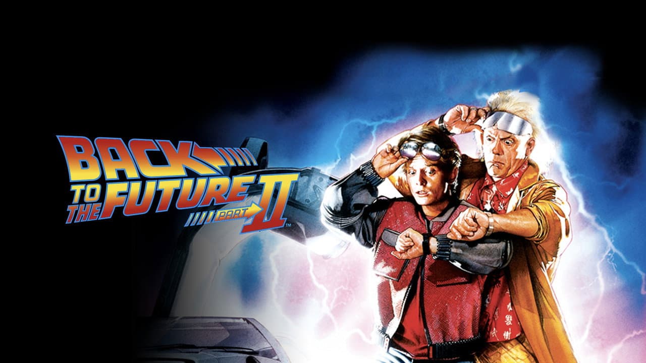 Back to the Future Part II — backdrops with title 4