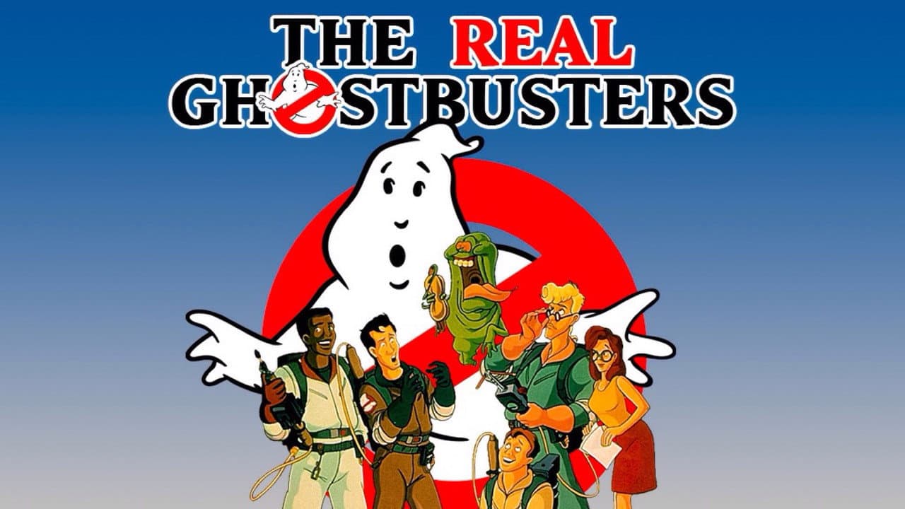The Real Ghostbusters — backdrops with title 2