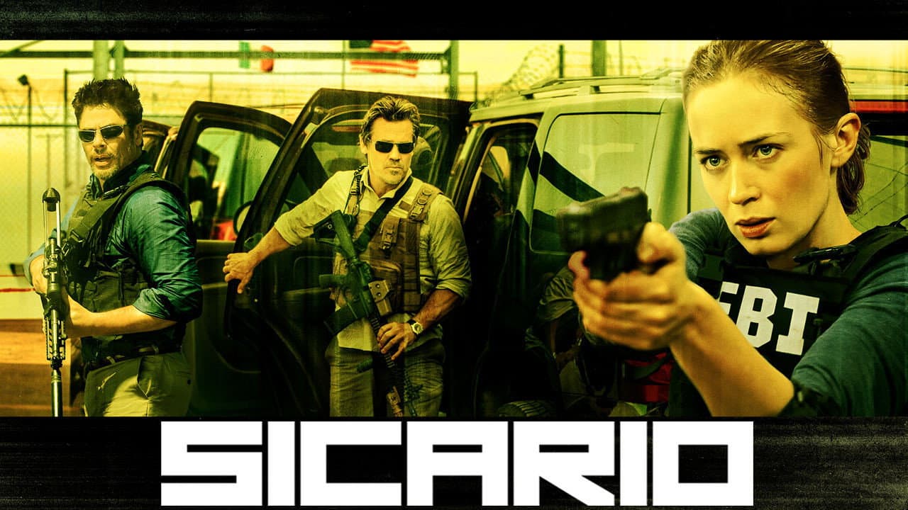 Sicario — backdrops with title 5