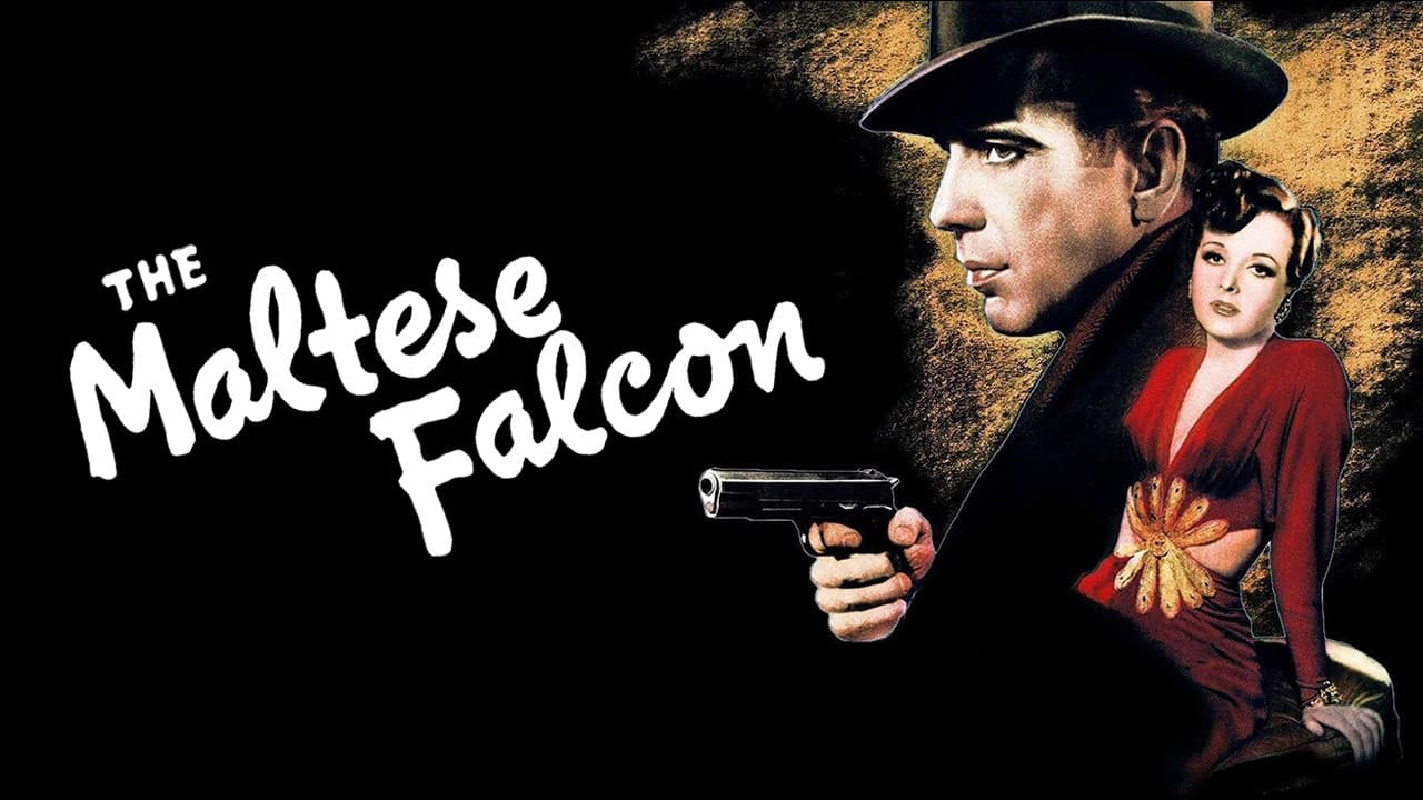 The Maltese Falcon — backdrops with title 3
