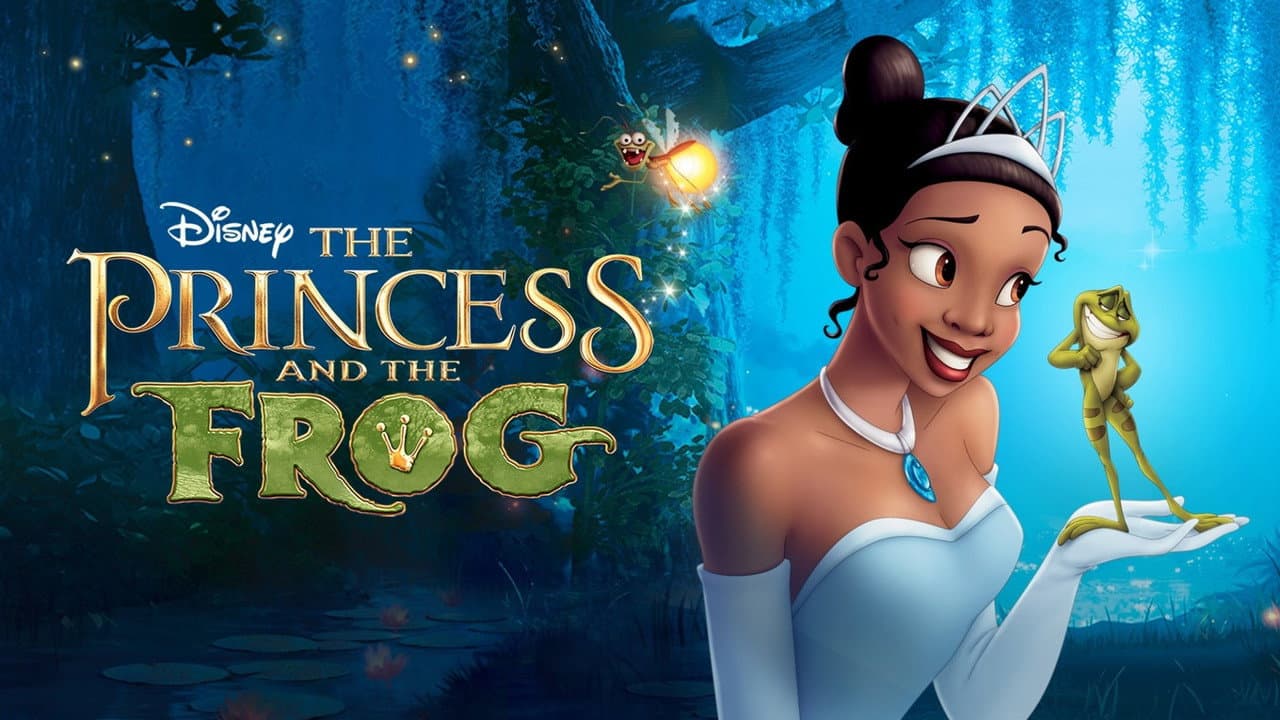 The Princess and the Frog — backdrops with title 3